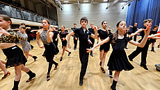 Elbląg. Młodzi tancerze szkolą się pod okiem mistrzów